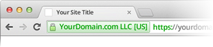 Extended validation SSL